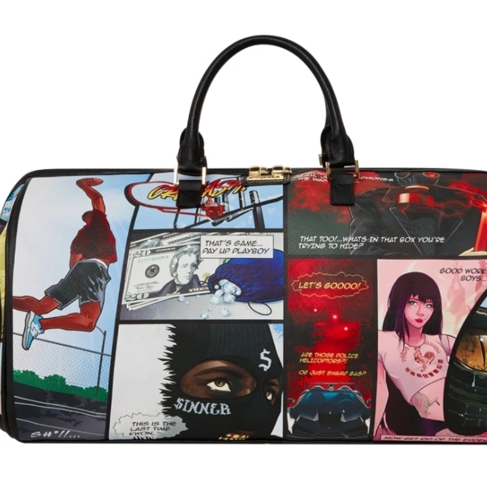 Sprayground duffle bag limited edition sold out worldwide